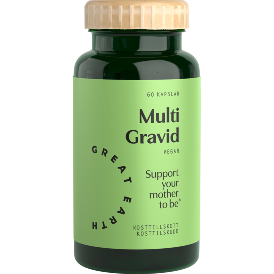 Great Earth Multi Gravid 60 kapslar