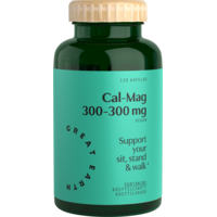 Great Earth Cal-Mag 300-300 mg 120 kapslar