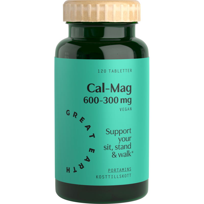 Köp 2 få 25% | Great Earth Cal-Mag 600-300 mg 120 tabletter
