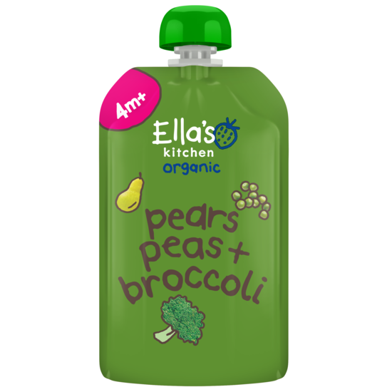 Ella's Kitchen Puré Broccoli Päron Ärtor 120 g