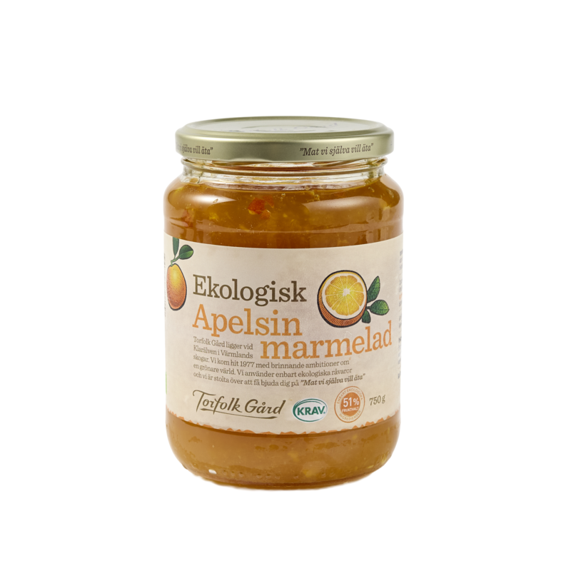 Torfolk Gård Apelsinmarmelad KRAV 320 g