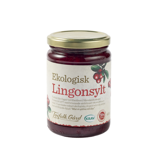 Torfolk Gård Lingonsylt KRAV 430 g