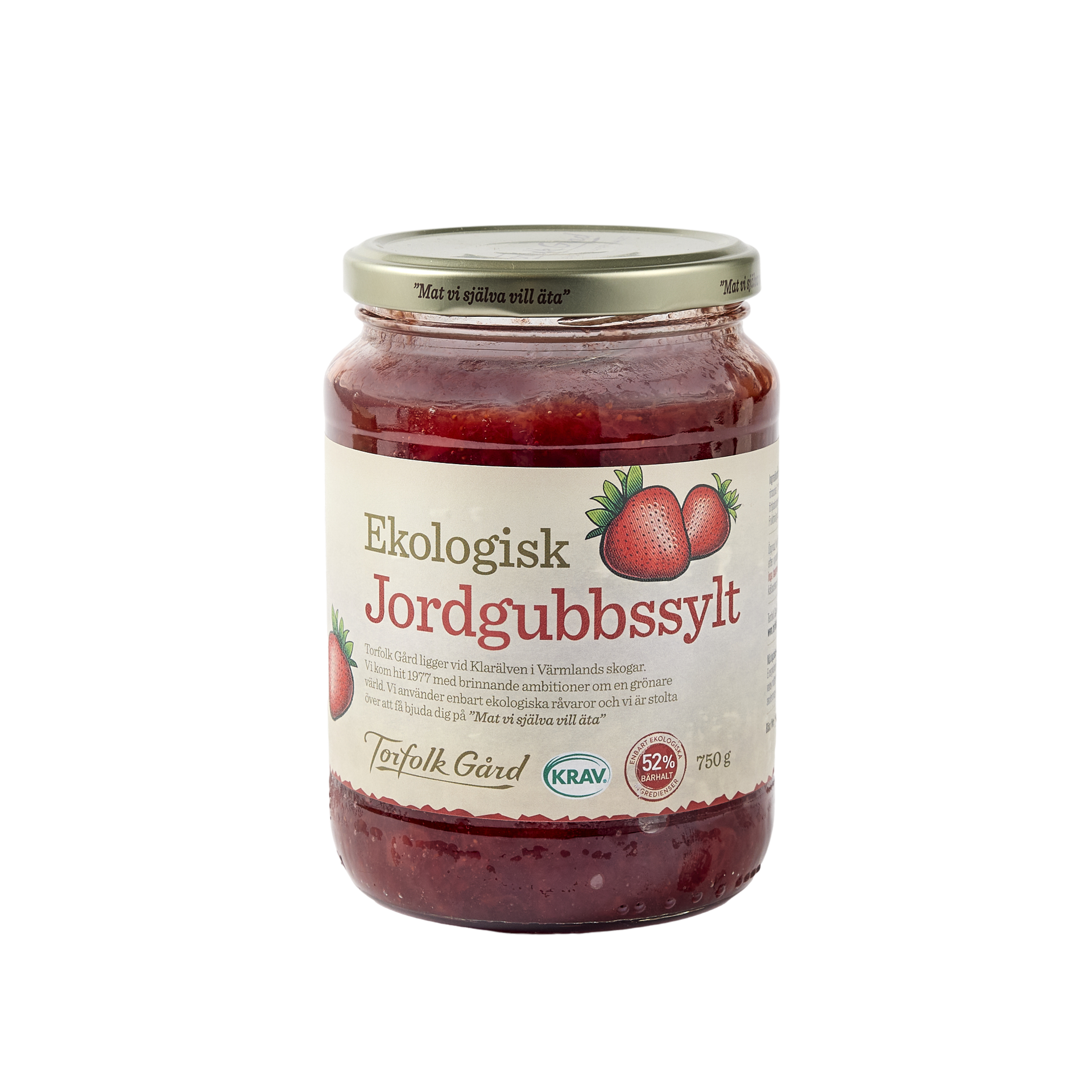 Torfolk Gård Jordgubbsylt KRAV 320 g
