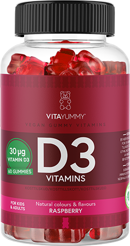 VitaYummy D3 Raspberry 90 gummies 