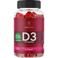 VitaYummy D3 Raspberry 90 gummies 