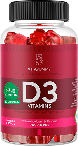 VitaYummy D3 Raspberry 90 gummies