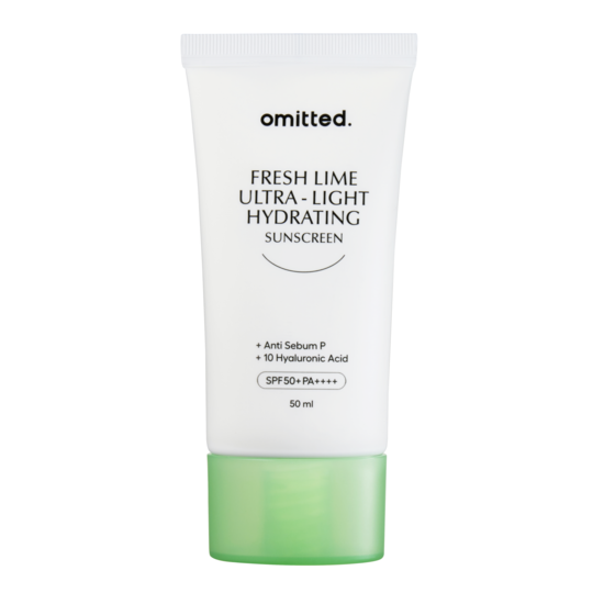 Omitted Fresh Lime Ultra-Light Hydrating Sunscreen 50 ml