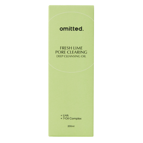 Omitted Fresh Lime Pore Clearing Deep Cleansing Oil 200 ml