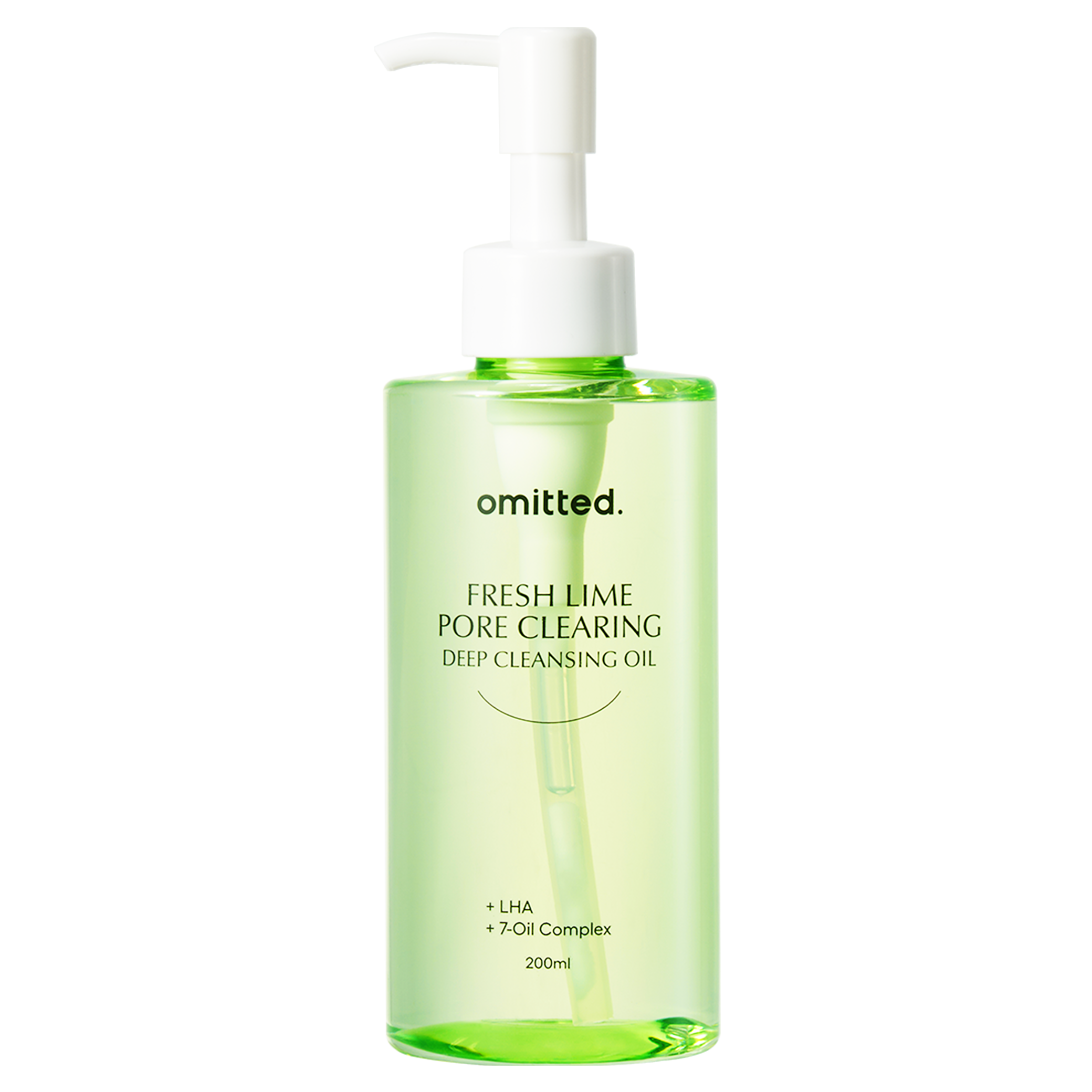 Omitted Fresh Lime Pore Clearing Deep Cleansing Oil 200 ml