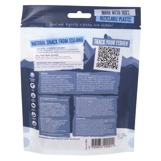 Treateaters Iceland Cod Small Bites 70 g
