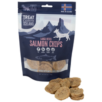 Treateaters Iceland Salmon Chips Large Bites 70 g