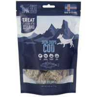 Treateaters Iceland Cod Skin Chips Large Bites 70 g