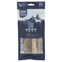 Treateaters Iceland Cod Skin Rolls 3-pack