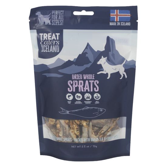 Treateaters Iceland Dried Whole Sprats 70 g