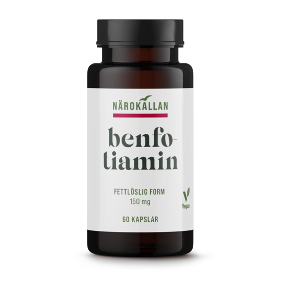 Närokällan Benfotiamin 150 mg 60 kapslar