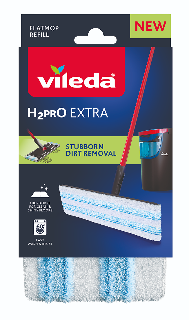 Vileda H2Pro Flat Golvmopp Refill