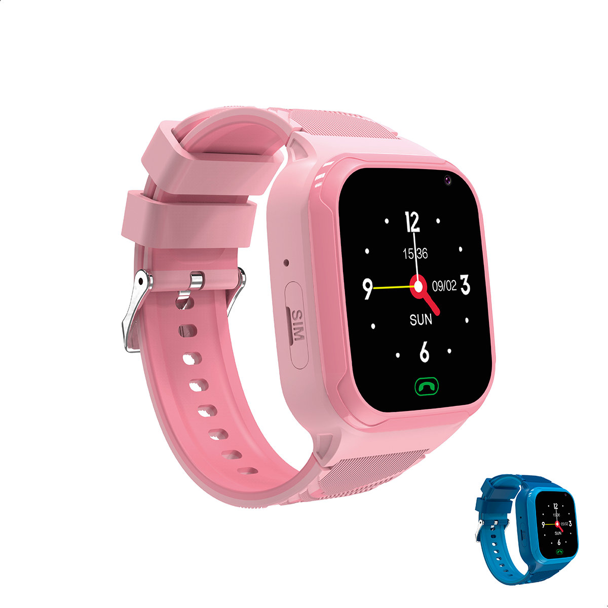 Zazu Smartwatch 4G för barn Rosa