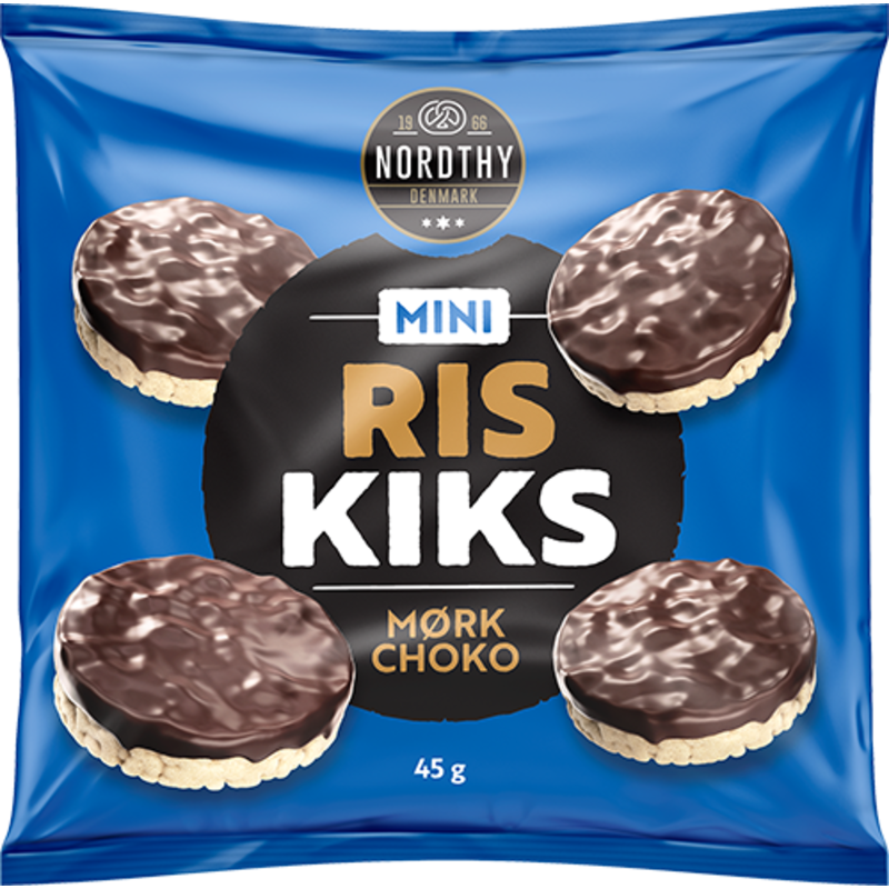 Nordthy Miniriskex med Mörk choklad 45 g