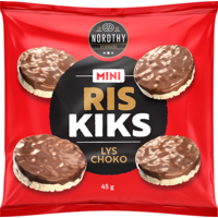 Nordthy Miniriskex med Ljus choklad 45 g