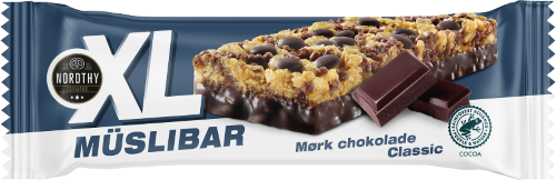Nordthy XL Muslibars Mörk choklad 50 g