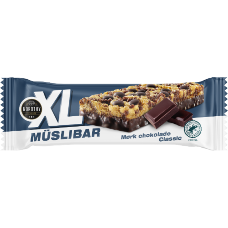 Nordthy XL Muslibars Mörk choklad 50 g