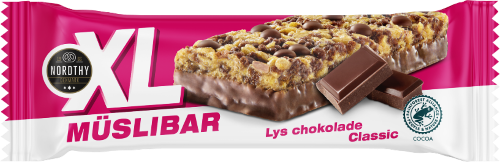 Nordthy XL Muslibars Mjölkchoklad 50 g