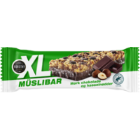 Nordthy XL Muslibars Hasselnötter Mörk choklad 50 g