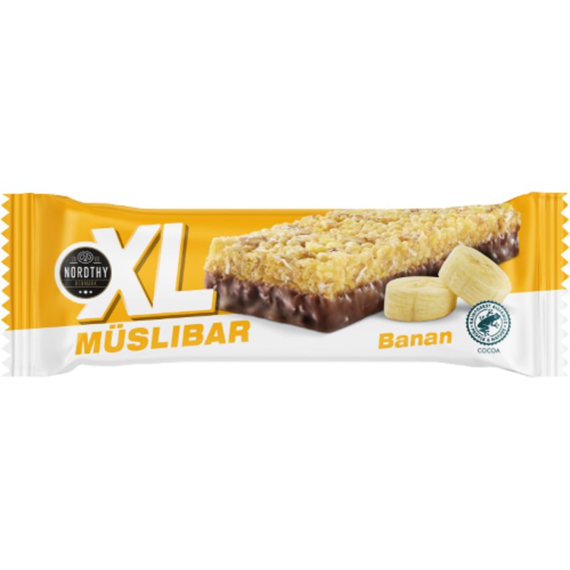 Nordthy XL Muslibars Banan 50 g