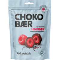 Nordthy Choco baer Frystorkade Hallon Mörk choklad 80 g
