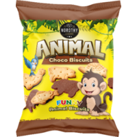 Nordthy Animal Choco Biscuit Barnkex 150 g