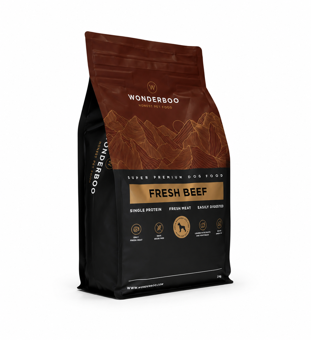 Wonderboo Fresh Beef 3 kg