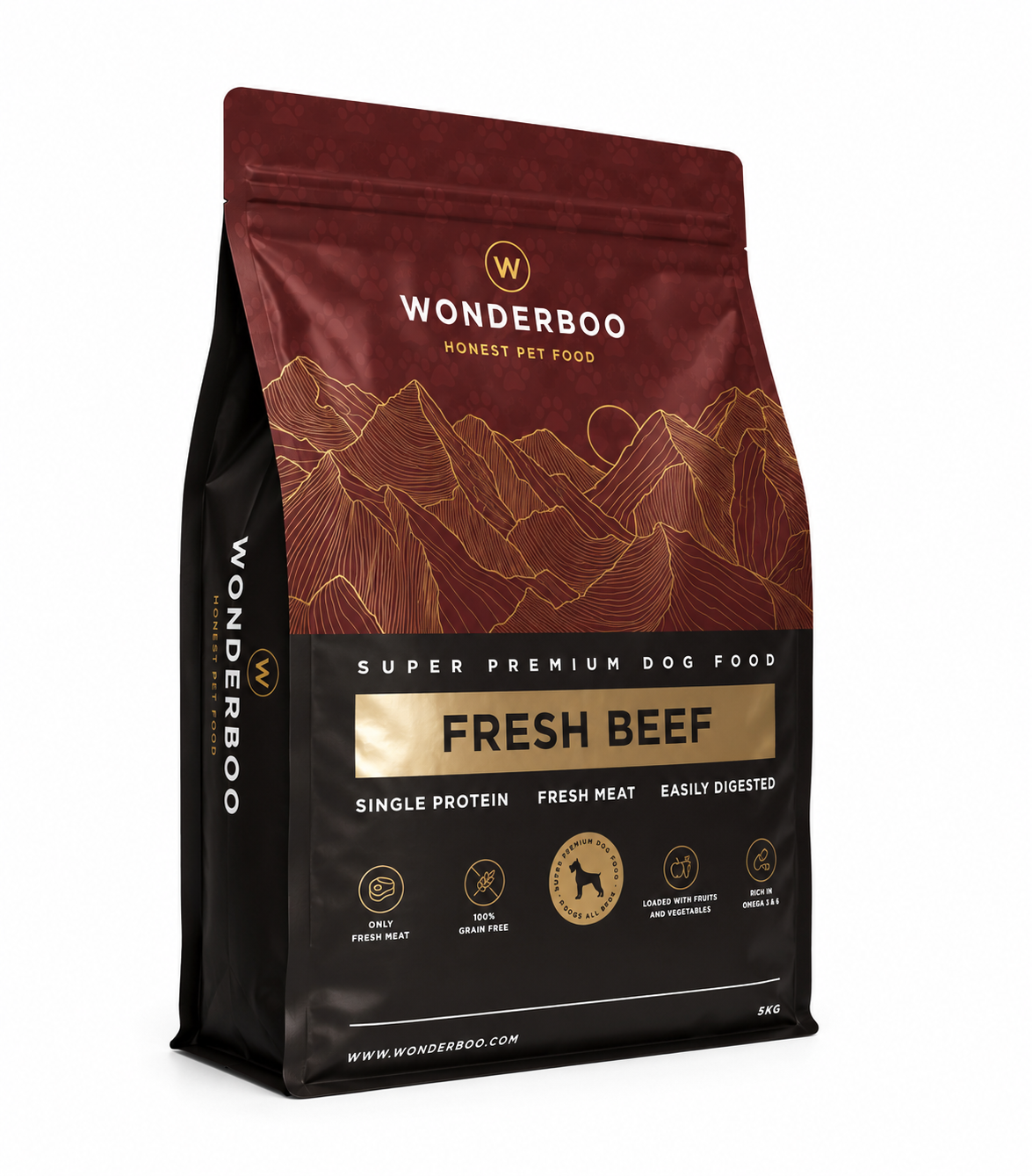 Wonderboo Fresh Beef 5 kg
