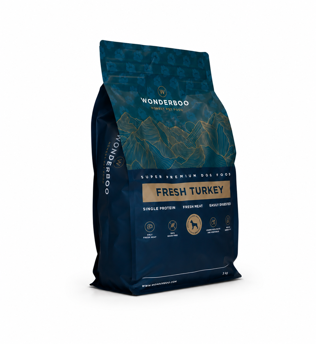 Wonderboo Fresh Turkey 3 kg