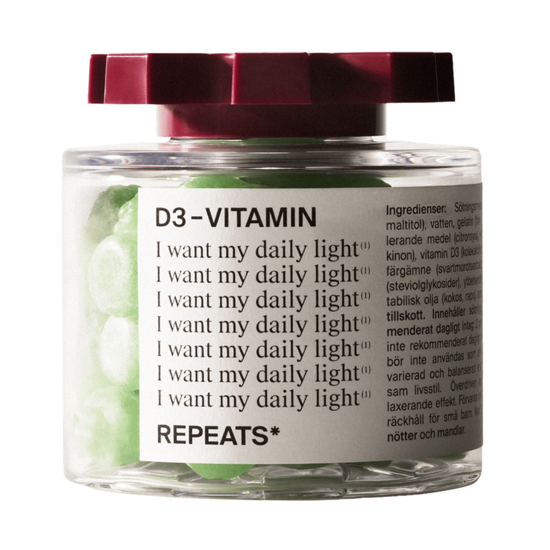REPEATS D3 + K2 60 gummies
