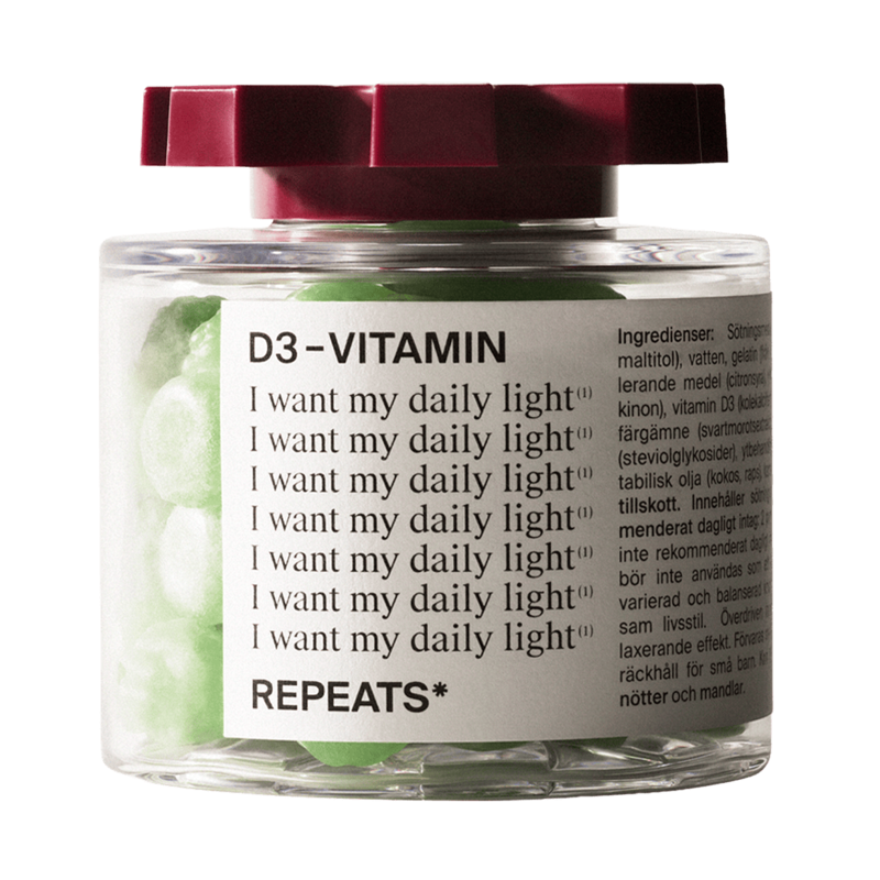 REPEATS D3 + K2 60 gummies