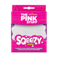 The Pink Stuff SQeeZY Dual Side Sponge & Scrub 1 st
