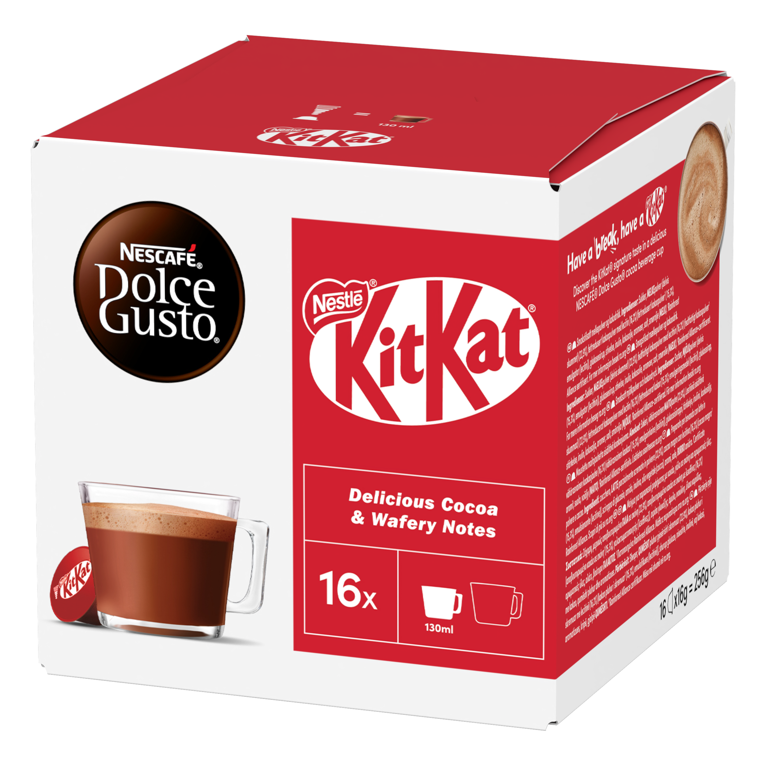 Nescafé Dolce Gusto KitKat 16 kapslar
