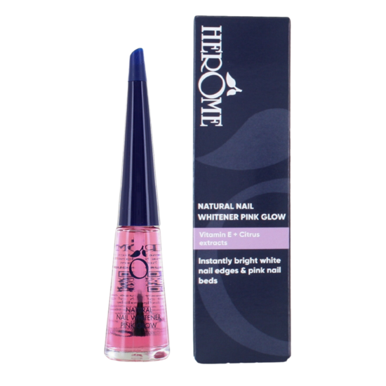 Herome Natural Nail Whitener Pink Glow 10 ml