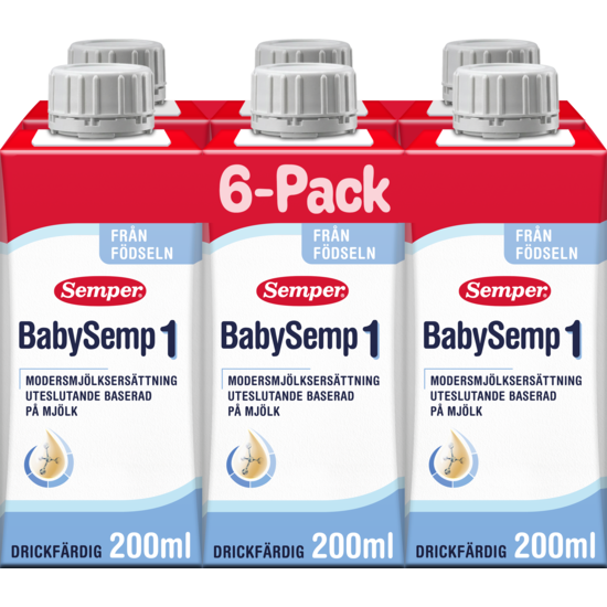 Semper BabySemp 1 drickfärdig 6 x 200 ml