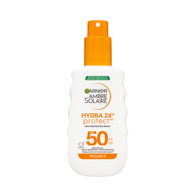 Garnier Ambre Solaire Hydra 24H Protect High Protection Spray SPF50 150 ml