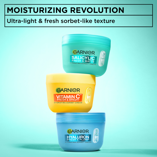 Garnier Salicylic Fresh & Matte Hydrating Sorbet Cream 85 ml