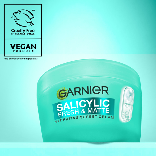 Garnier Salicylic Fresh & Matte Hydrating Sorbet Cream 85 ml