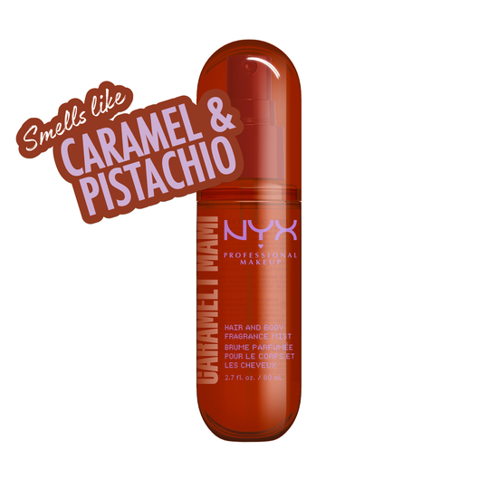 NYX Professional Makeup Fat Oil Body Fragrance Mist Caramelt Mami 80 ml
