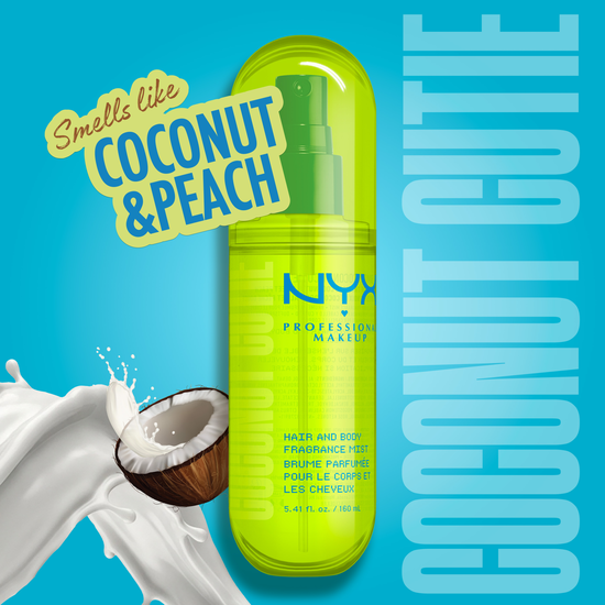 NYX Professional Makeup Fat Oil Body Fragrance Mist Coconut Cutie 80 ml