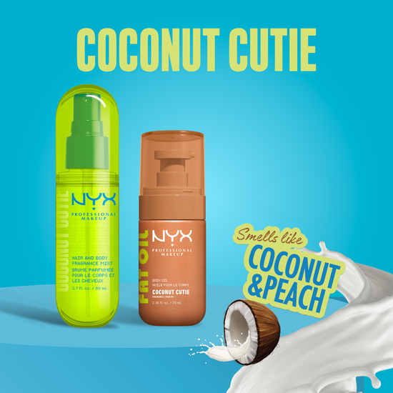 NYX Professional Makeup Fat Oil Body Fragrance Mist Coconut Cutie 80 ml