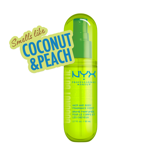 NYX Professional Makeup Fat Oil Body Fragrance Mist Coconut Cutie 80 ml