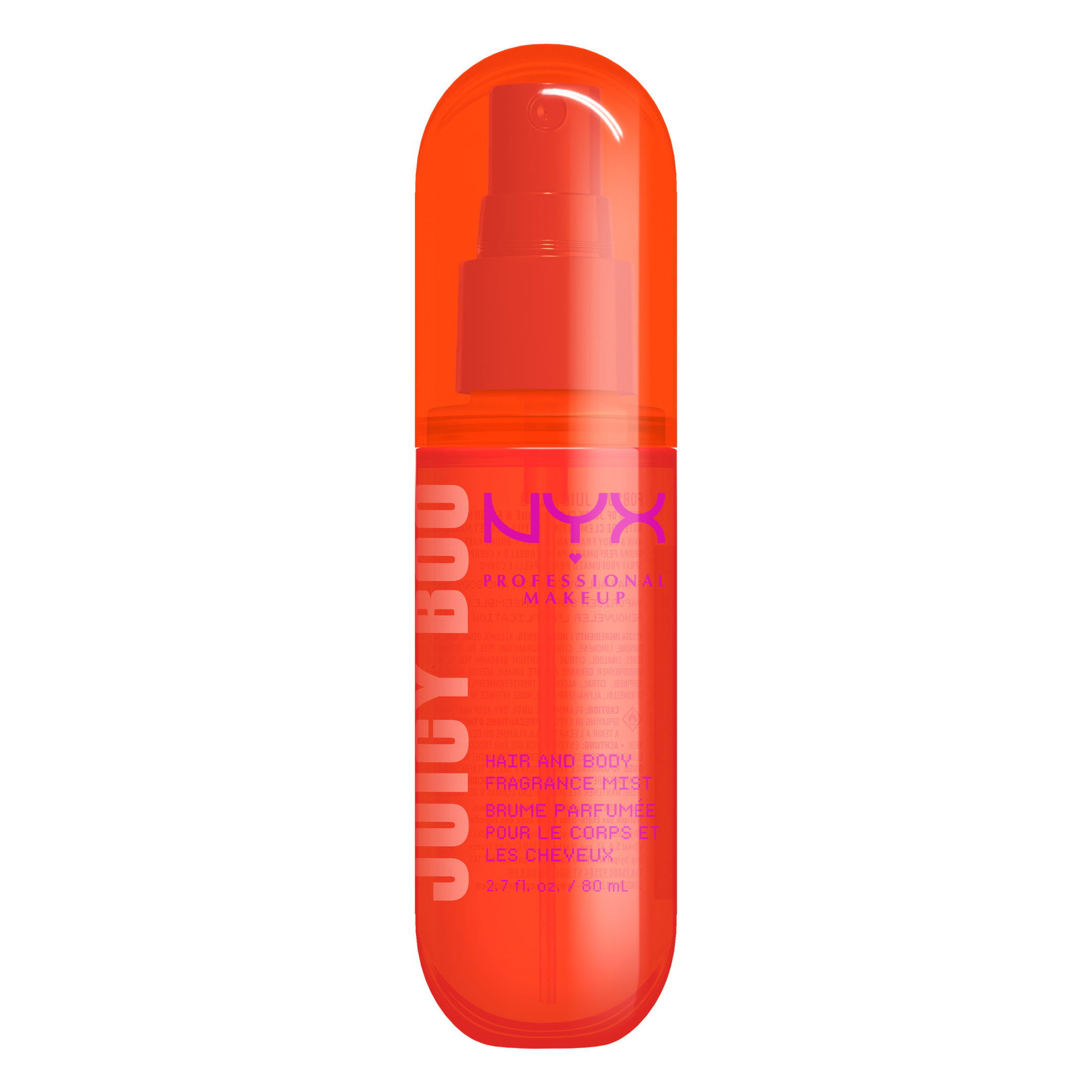 NYX Professional Makeup Fat Oil Body Fragrance Mist Juicy Boo 80 ml