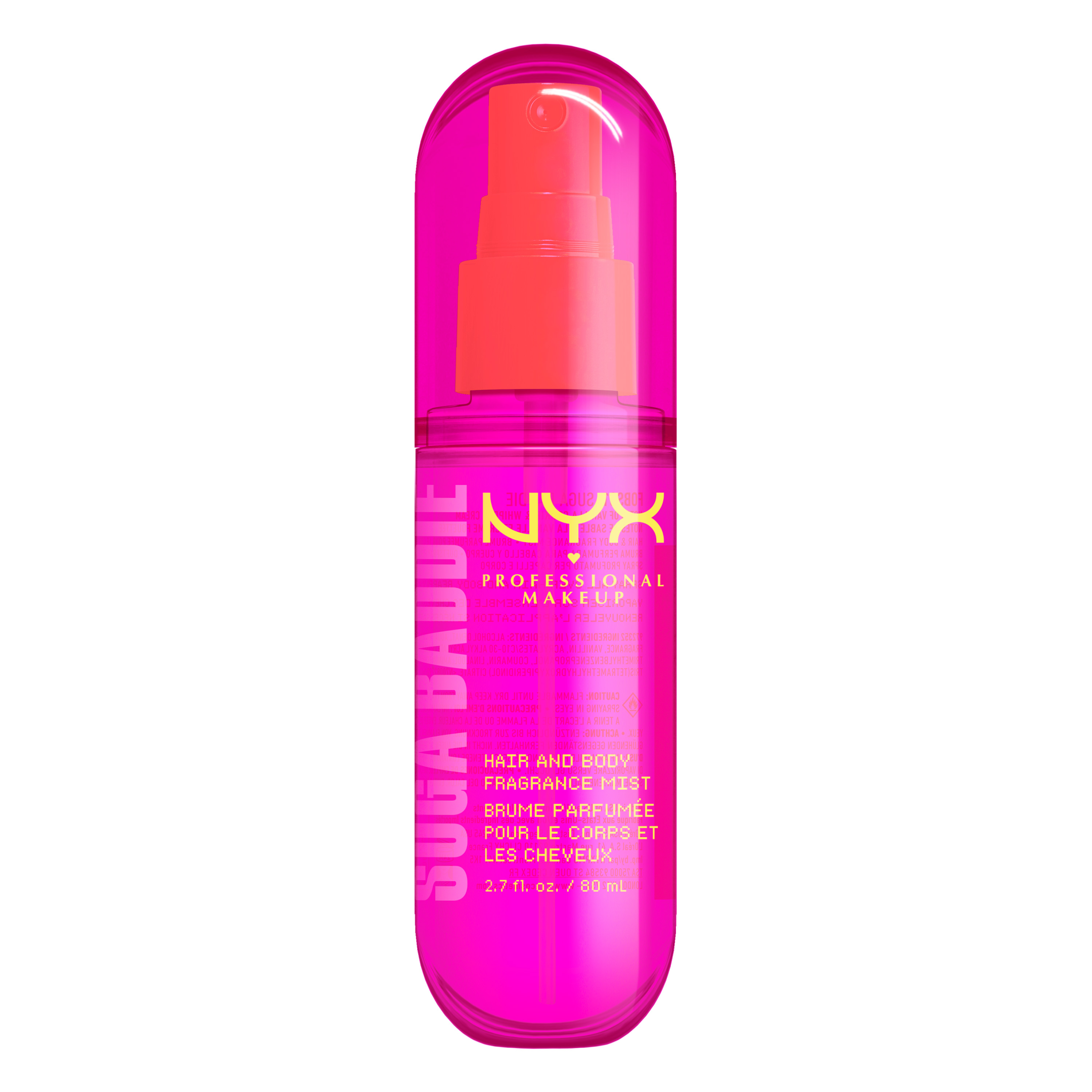 NYX Professional Makeup Fat Oil Body Fragrance Mist Suga Baddie 80 ml