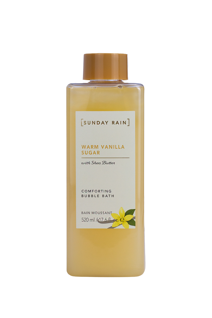 Sunday Rain Warm Vanilla Sugar Bubble Bath 520 ml