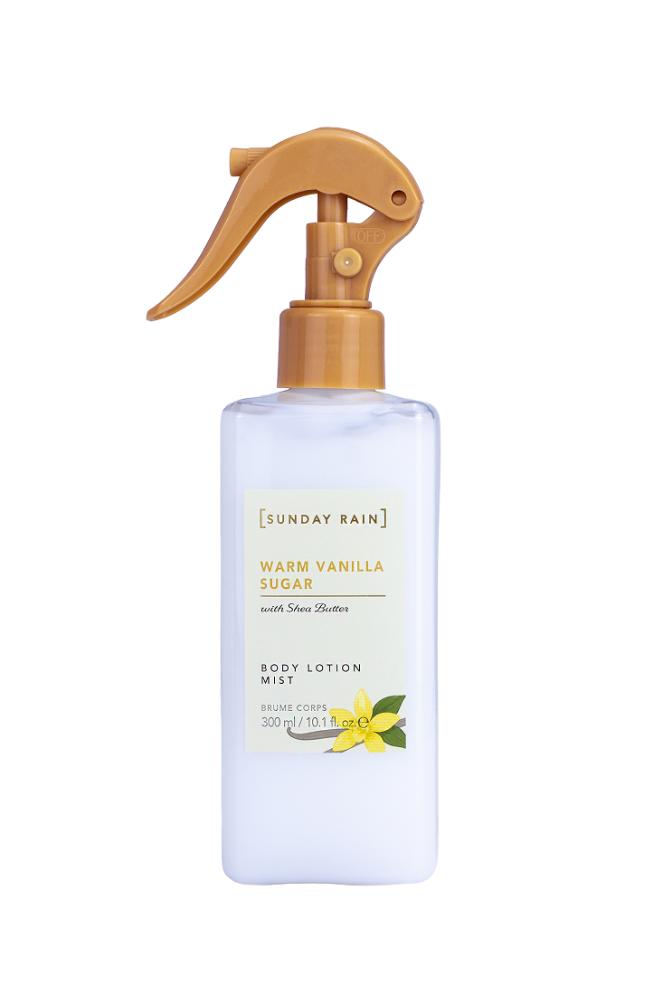 Sunday Rain Warm Vanilla Sugar Body Lotion Mist 300 ml